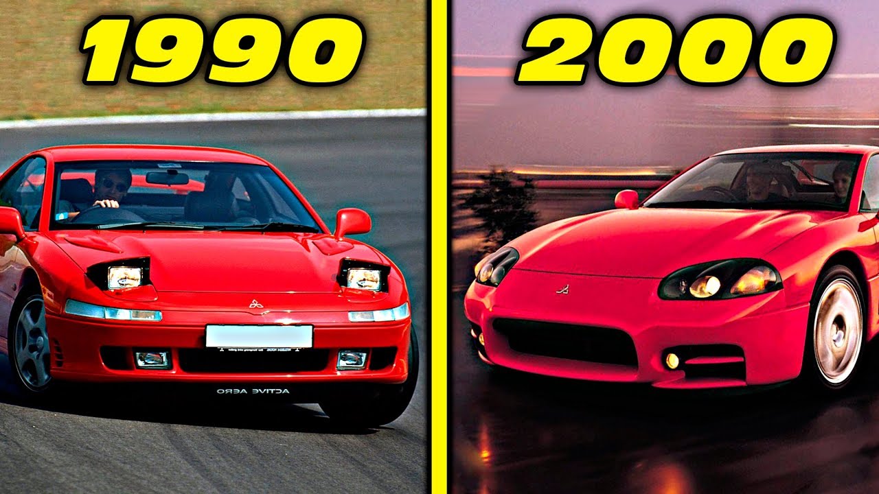 Mitsubishi 3000GT / GTO - History / Evolution (1990 - 2000) [4K]