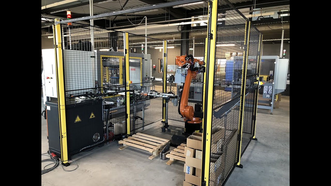 Unit&eacute; de palettisation robotis&eacute;e UP10
