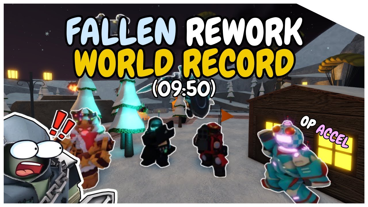 (09:50) Reworked Fallen WORLD RECORD | Tower Defense Simulator