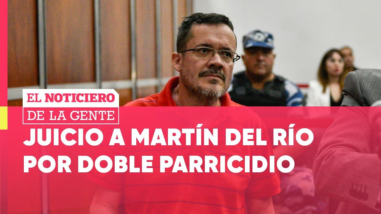 Mató a sus papás en Vicente López: Martín del Río dijo 