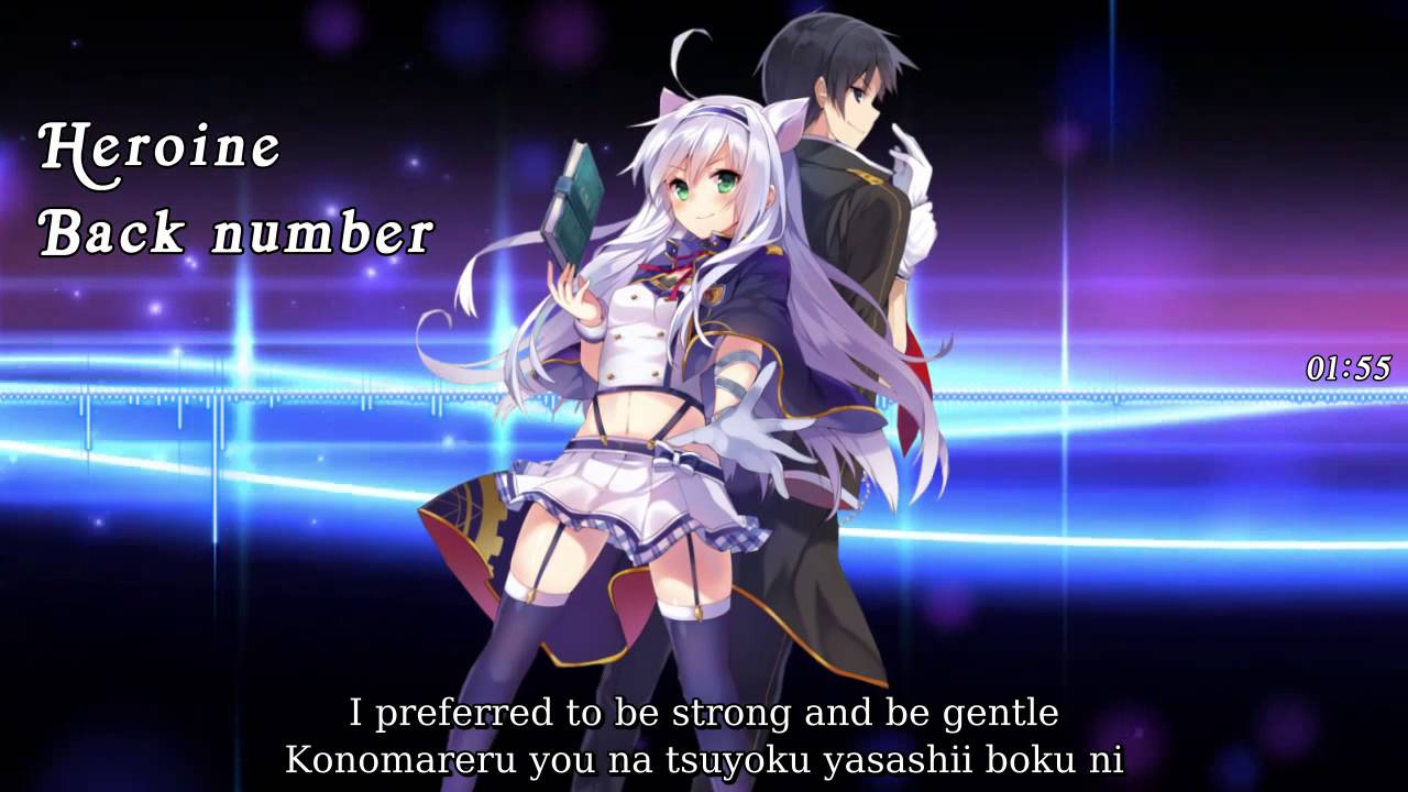 Heroine (ヒロイン) - back number (Lyrics + Engsub + Cover by Girl)