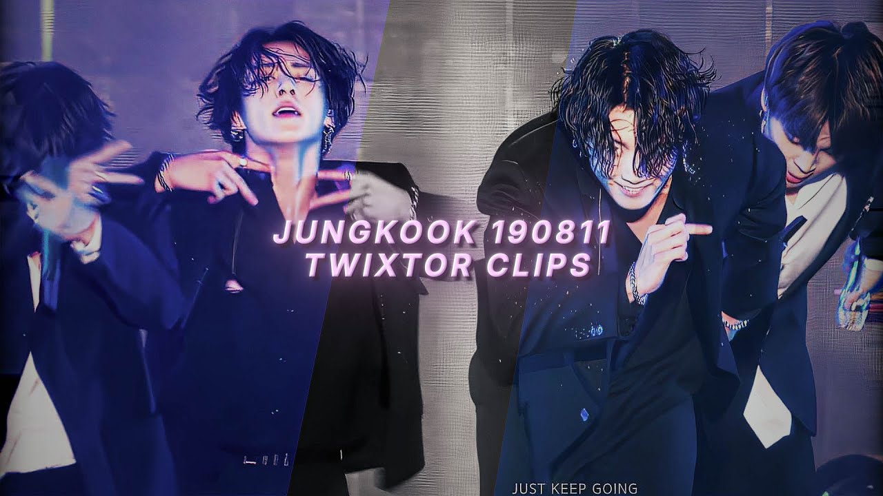 JUNGKOOK - 190811 lotte duty twixtor clips
