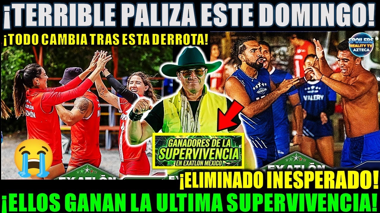 TERRIBLE PALIZA ESTE DOMINGO! 😱 ELLOS GANAN LA SUPERVIVENCIA Y TODO CAMBIA: ¡ELIMINADO INESPERADO! 🚫