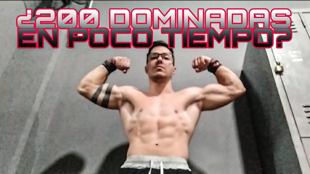 200 DOMINADAS /PULL UPS en TIEMPO RECORD