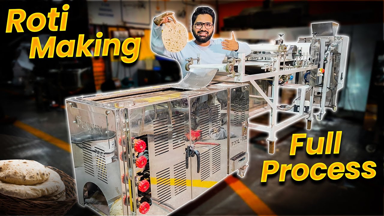 Automatic Roti Making Machine | Low Investment High Profit Business 2025 | FMCG Startup Idea