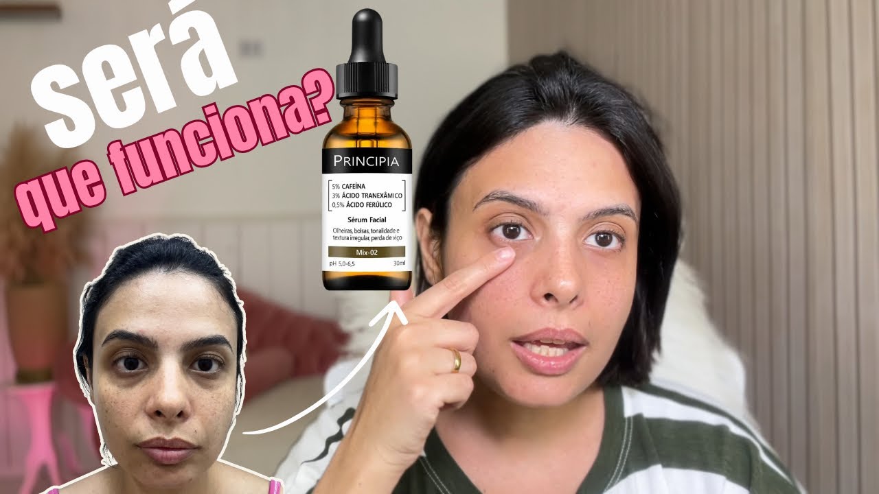 Como Acabei com Minhas Olheiras! | Resenha Mix02  Principia Clareador de Manchas