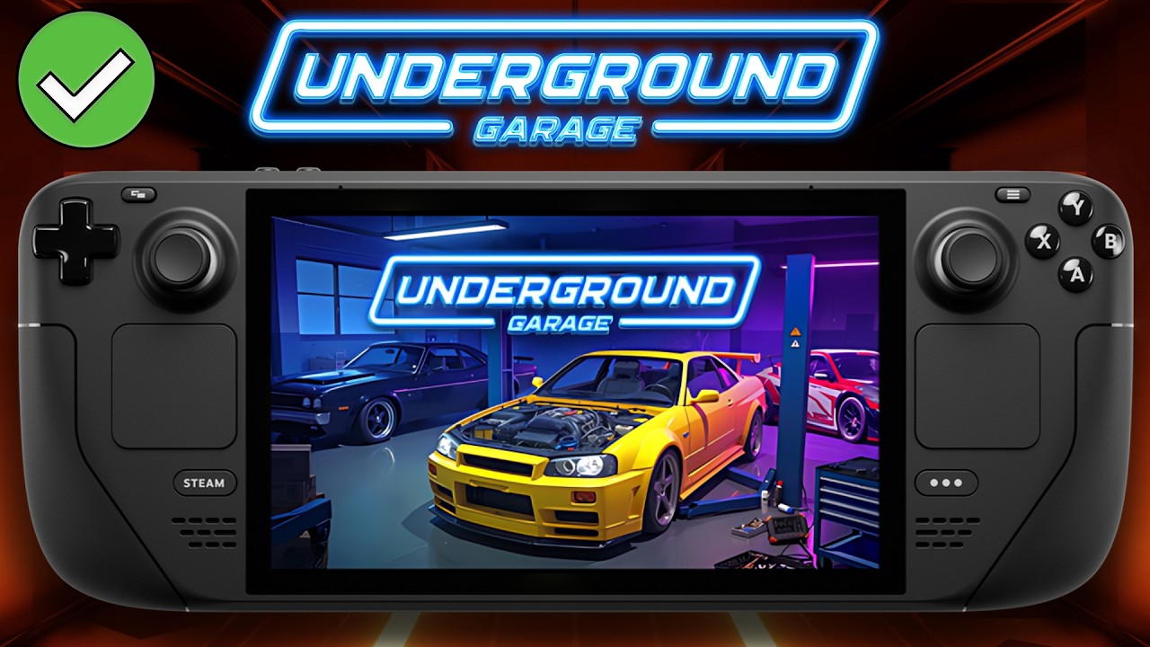 Underground Garage - Steam Deck - Performance Test