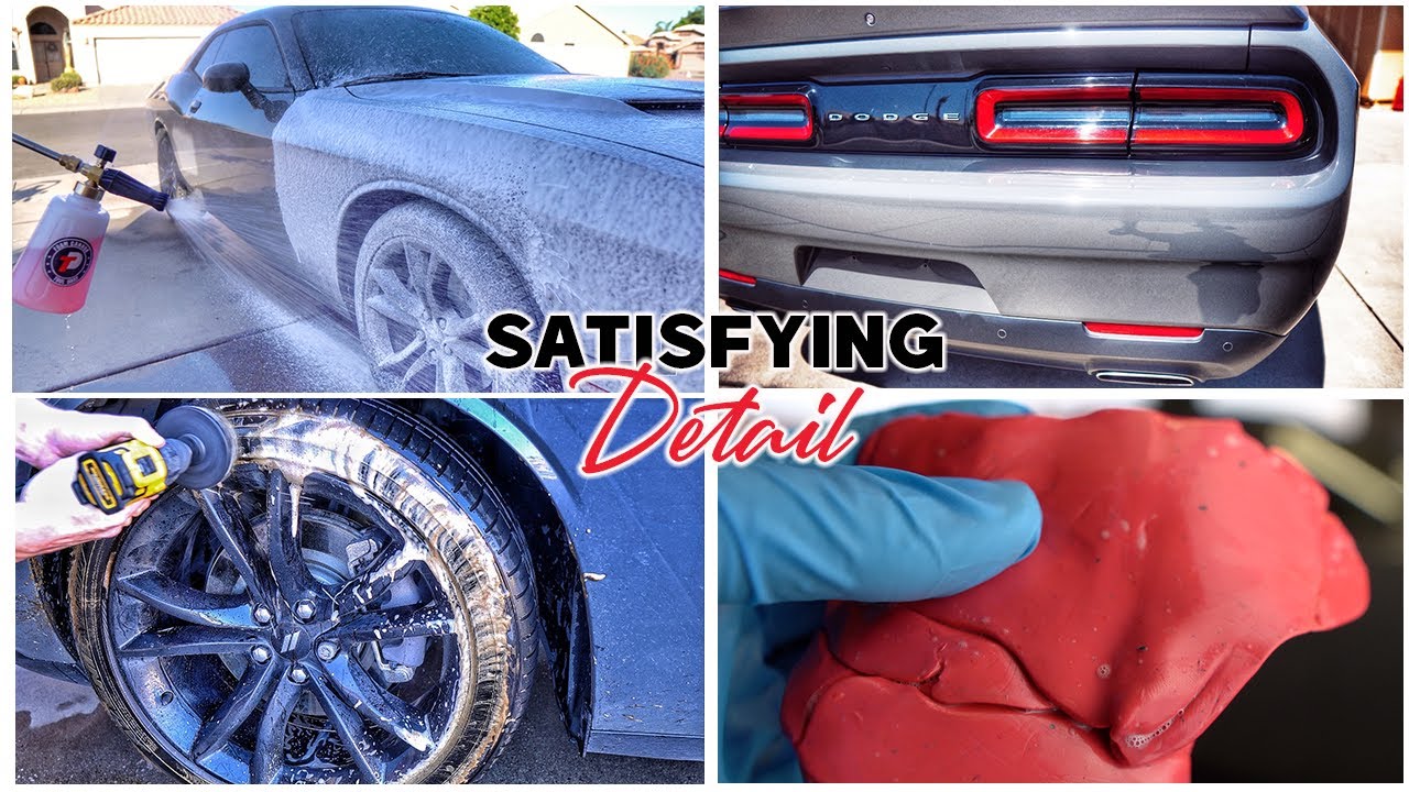 Satisfying FULL Detail on Dodge Challenger| Interior & Exterior Deep Clean