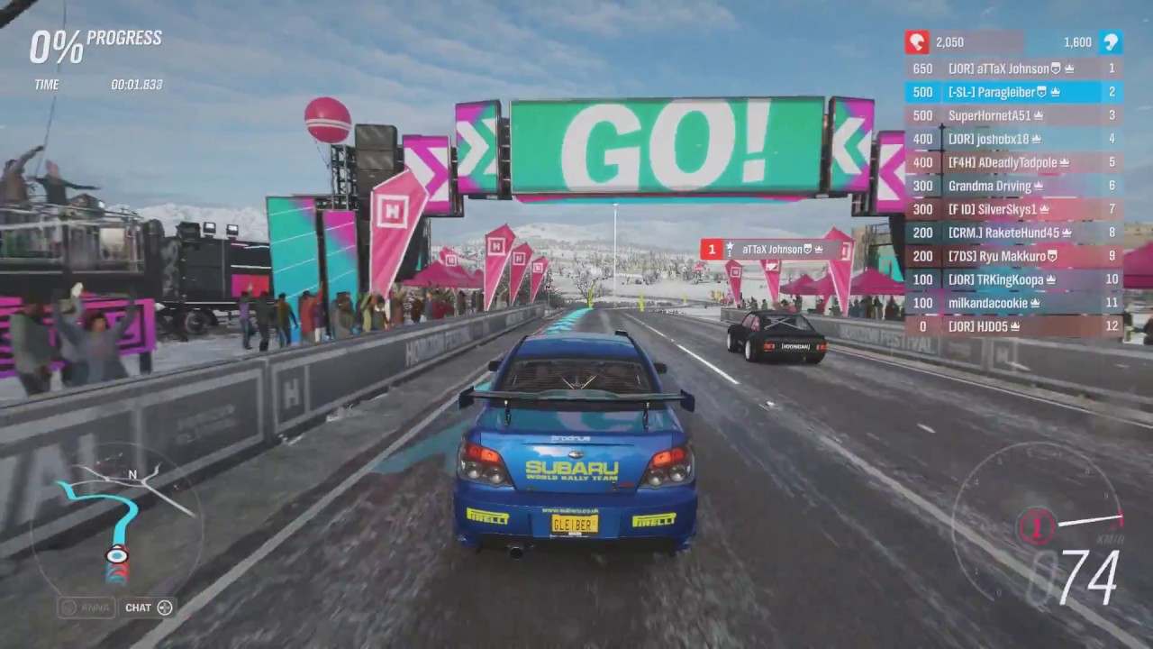Forza Horizon 4 - Winter PvP with aTTaX Johnson, IsuckAtDriving and more