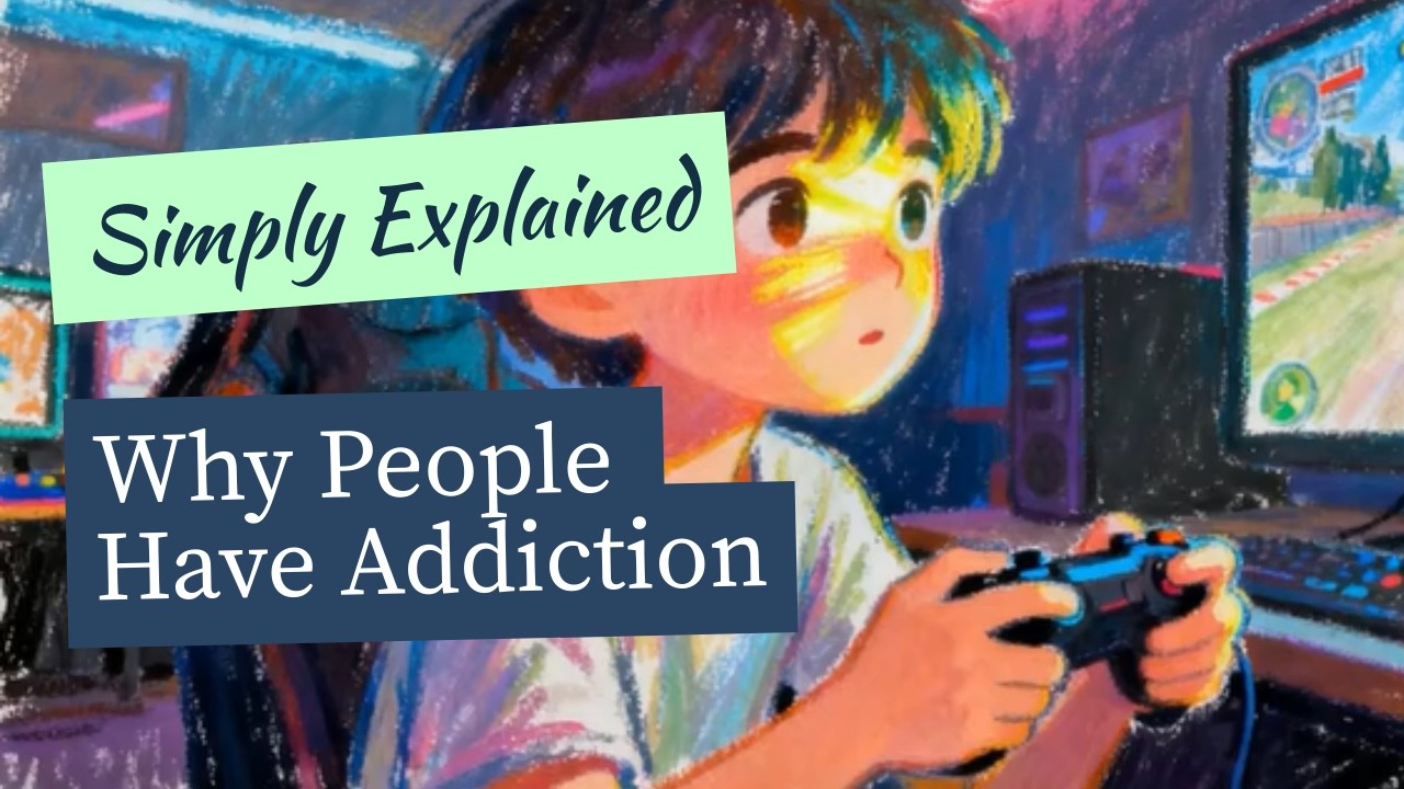 Why People Have Addiction (Your Brain on Dopamine) - Simply Explained