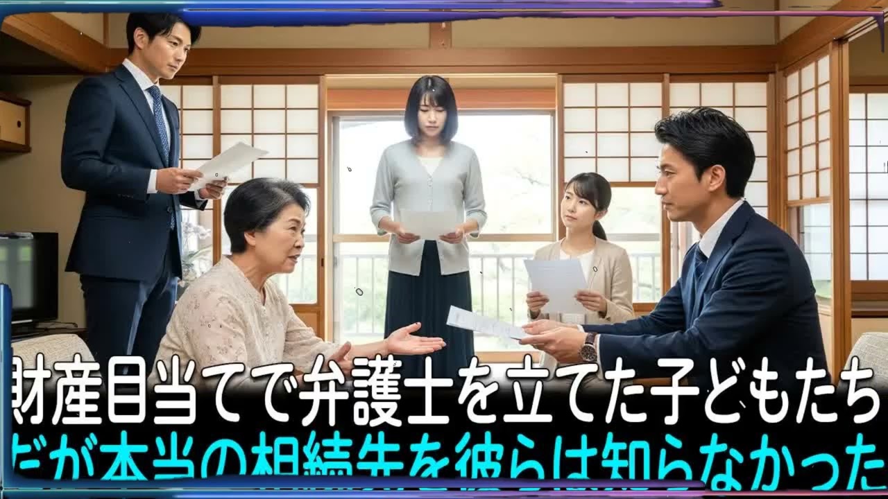 子どもたちが私に財産を名義変更させるために弁護士を雇った──しかし、彼らが知らなかったのは、私は財産を誰に分けたかということだった