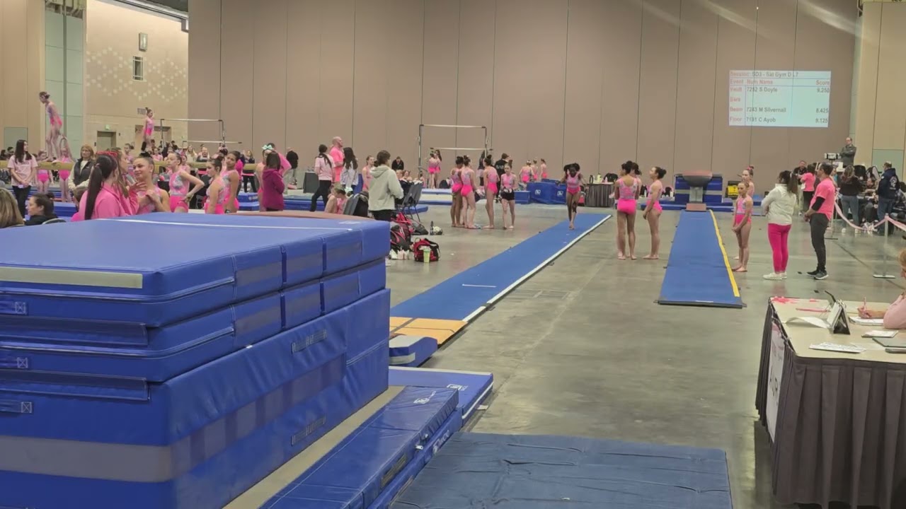 2025 Pink Invitational ~ Gymnasts Unite Vault 9.150 3rd AA 36.875 2nd