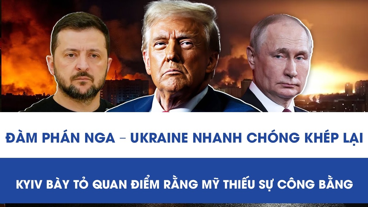 Đàm phán Nga – Ukraine nhanh chóng khép lại, Kyiv bày tỏ quan điểm rằng Mỹ thiếu sự công bằng