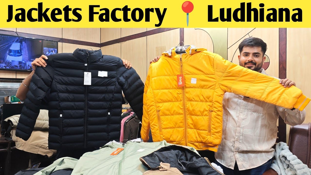🧥 Jackets Factory📍लुधियाना || S.S Sahil Enterprise Factory Ludhiana || 💥 Winter Clothes Wholesale 