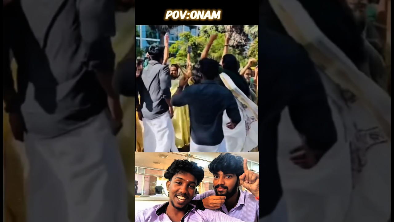 my college onam celebration🎉 🥳#onamspecial #onam #youtuber #vlog #youtubeshorts