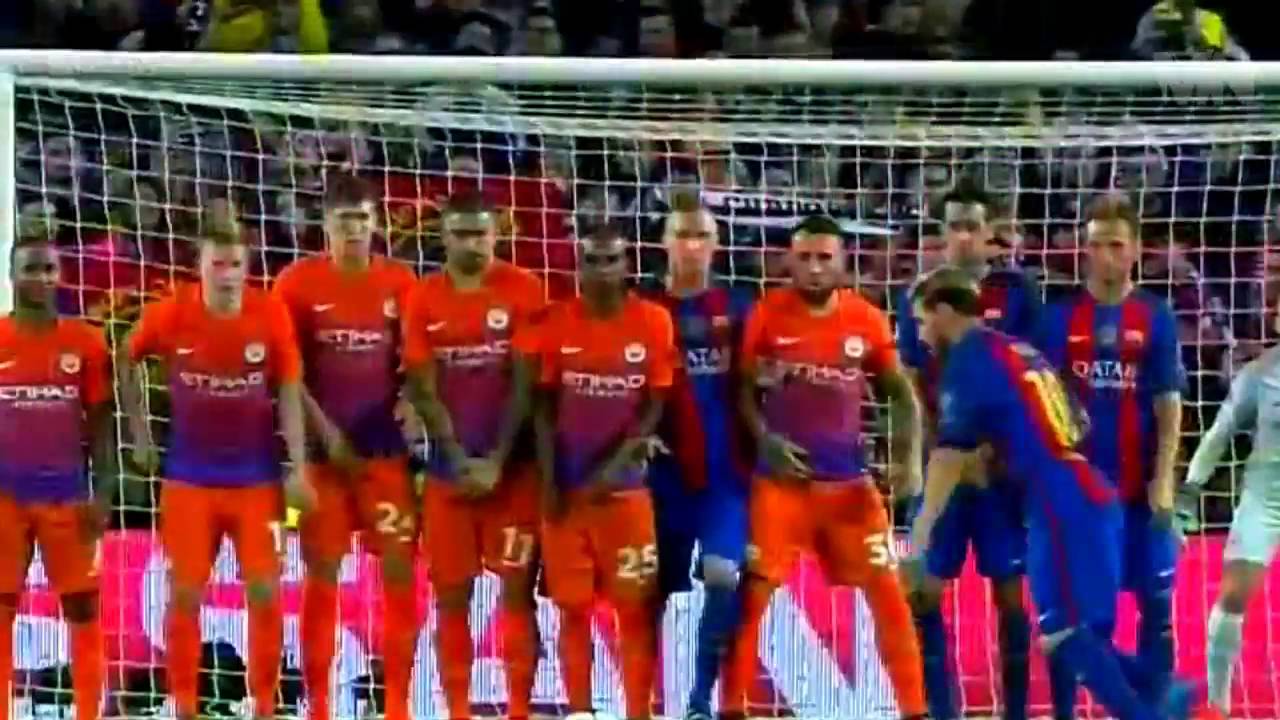 Lionel Messi vs Manchester City Home HD 720p 19 10 2016 by MNcomps