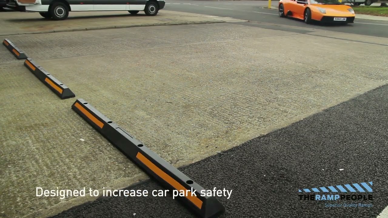 2000mm Wheel Stop Kit with Fixings - The Ramp People