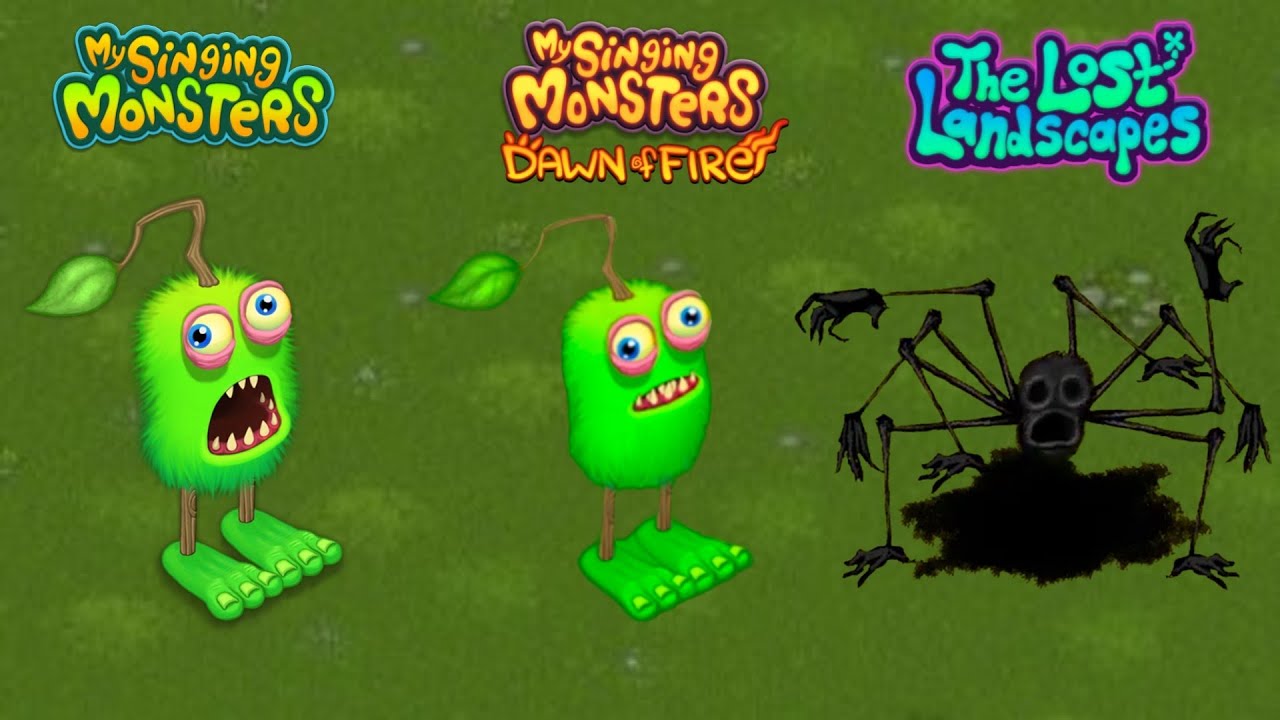 My singing Monsters Vs Dawn of Fire Vs The lost landscapes - All Comparisons ~ My Singing Monster