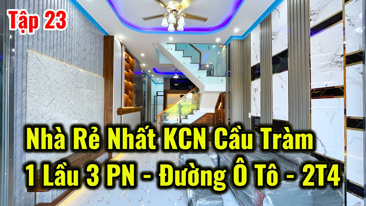 Bán Nhà Rẻ Nhất KCN Cầu Tràm | KDC Xoài Đôi 200 Căn | 1 Lầu 3PN | Nhận Nhà Chỉ 1 Tỷ | Thành Công