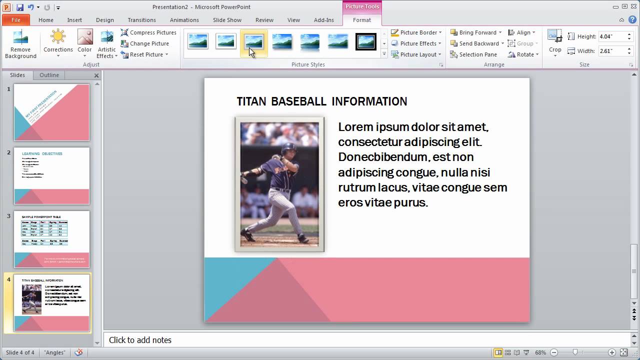 6 - PowerPoint 2010 Crash Course