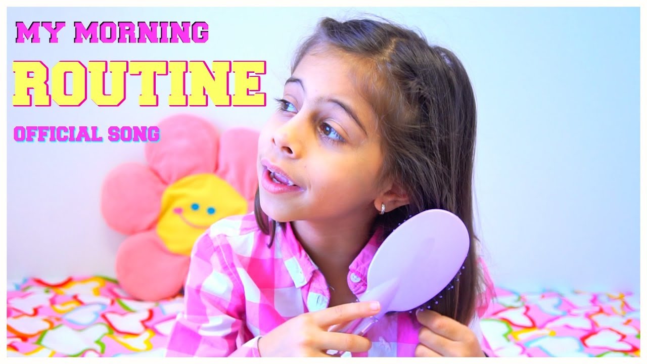 My MORNING ROUTINE Song - Music Video for Children by Kids Learning Songs