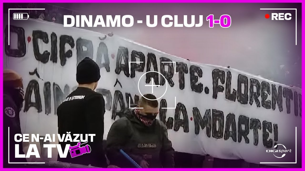 Cătălin Cîrjan a ajuns față în față cu fanii lui Dinamo // Ce n-ai văzut la TV! Dinamo - U Cluj 1-0