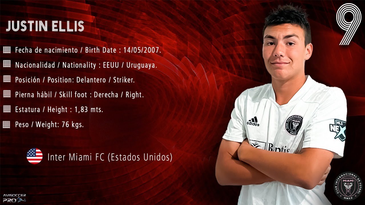 Justin Ellis #9 // Delantero - Striker // Inter Miami FC 2022