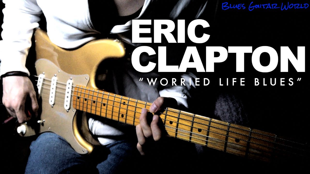 6 useful Blues licks from Eric Clapton “Worried Life Blues” (24 Nights) Intro Solo | Guitar Lesson