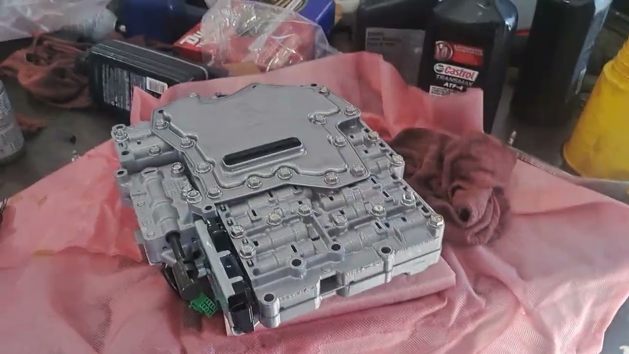 Ремонт гидроблока трансмиссии Nissan Titan 2017 года. Не поднимается выше определённой скорости.