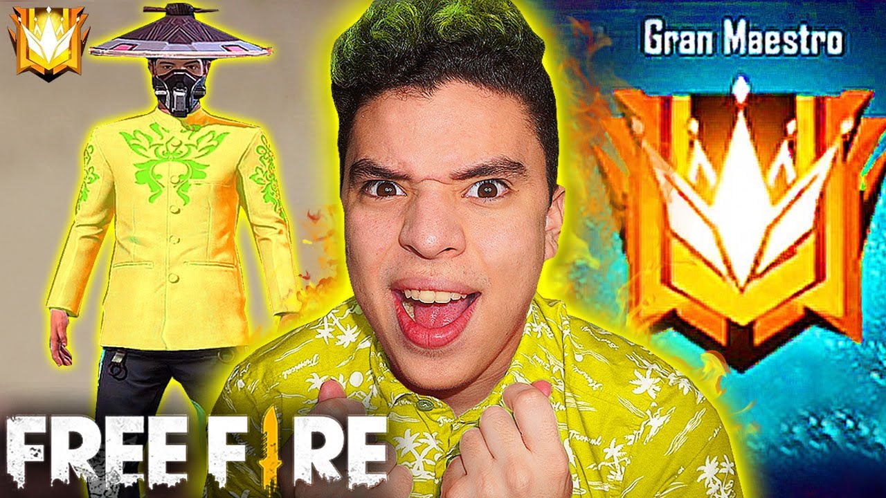 AS&Iacute; LLEGUE A GRAN MAESTRO EN FREE FIRE *Legendario* | TheHectorino