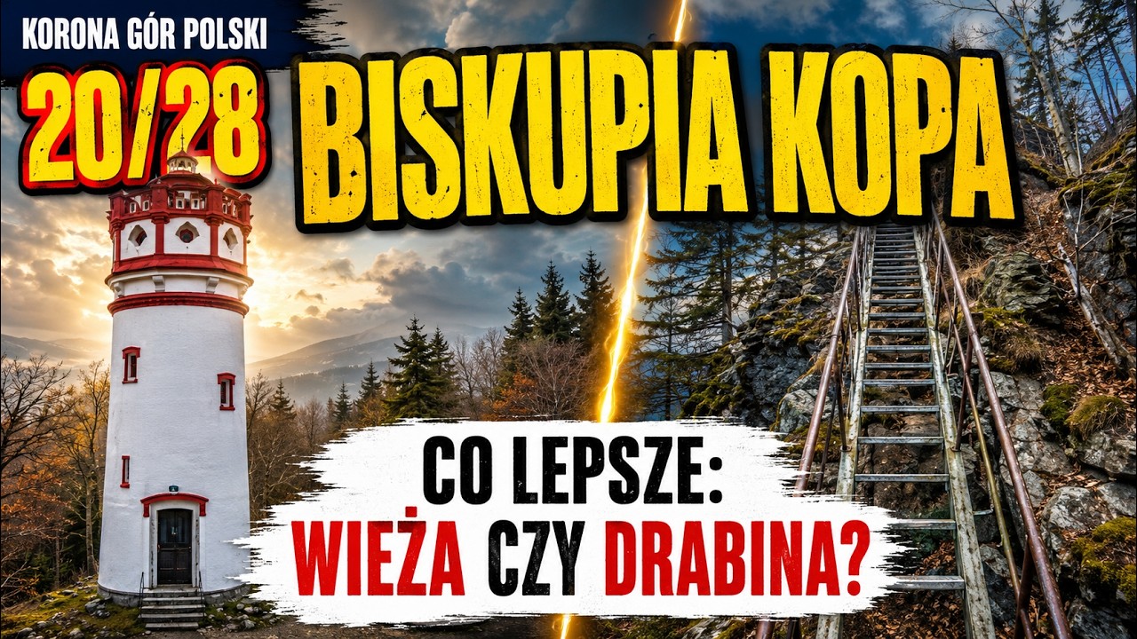 20. Biskupia Kopa. Poznaj klejnot Gór Opawskich.  Discover the jewel of the Opawskie Mountains.