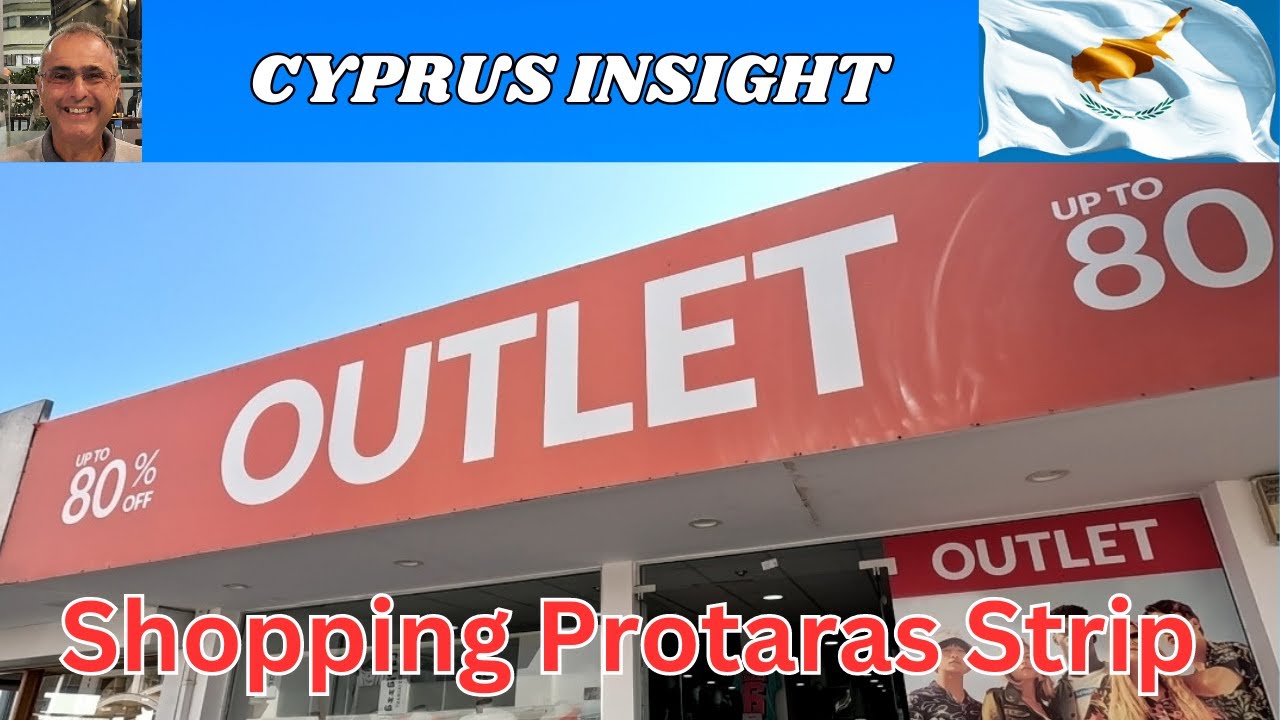 Unveiling the Best Shopping Spots on Protaras Strip, Cyprus.