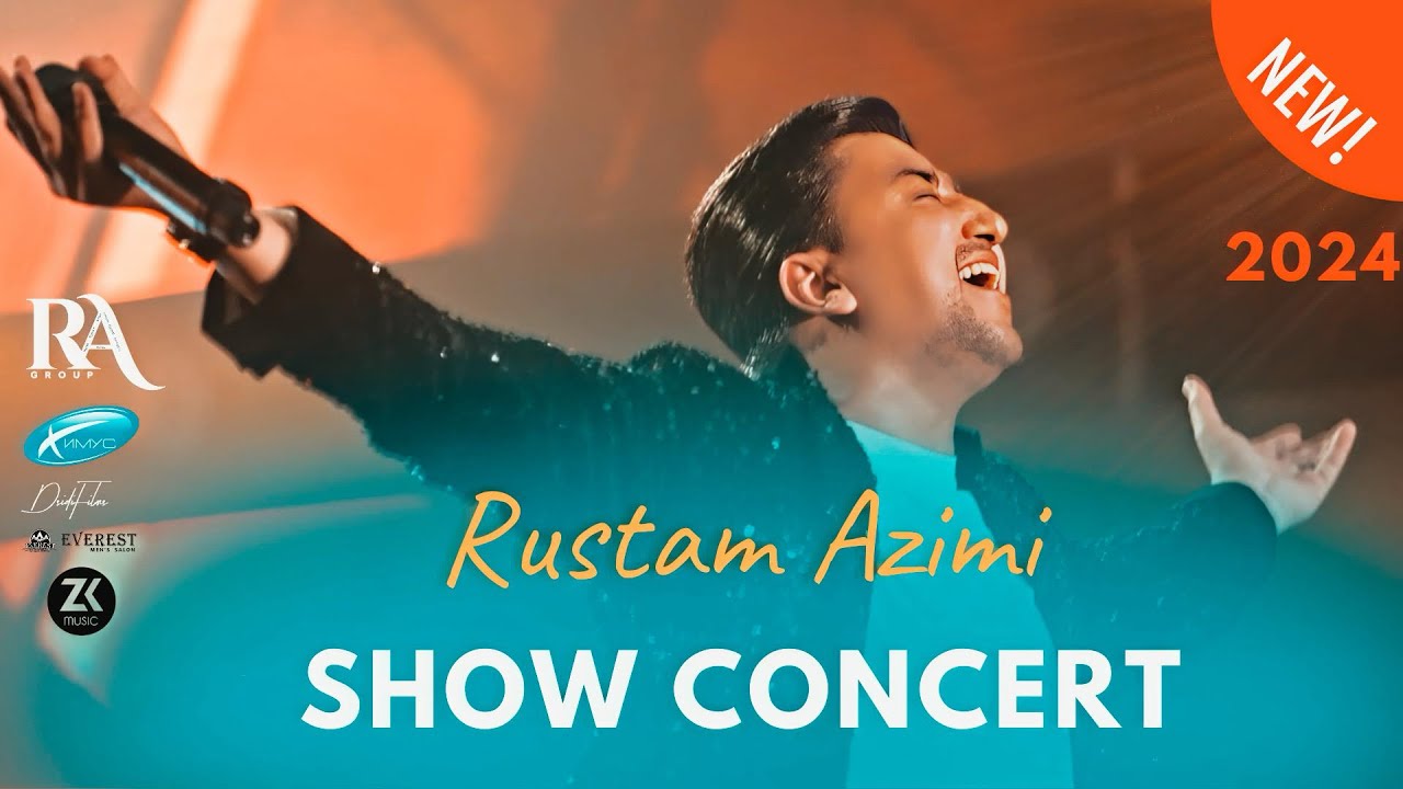 Show concert Rustam Azimi  Шоу консерт Рустам Азими (официально 4K)