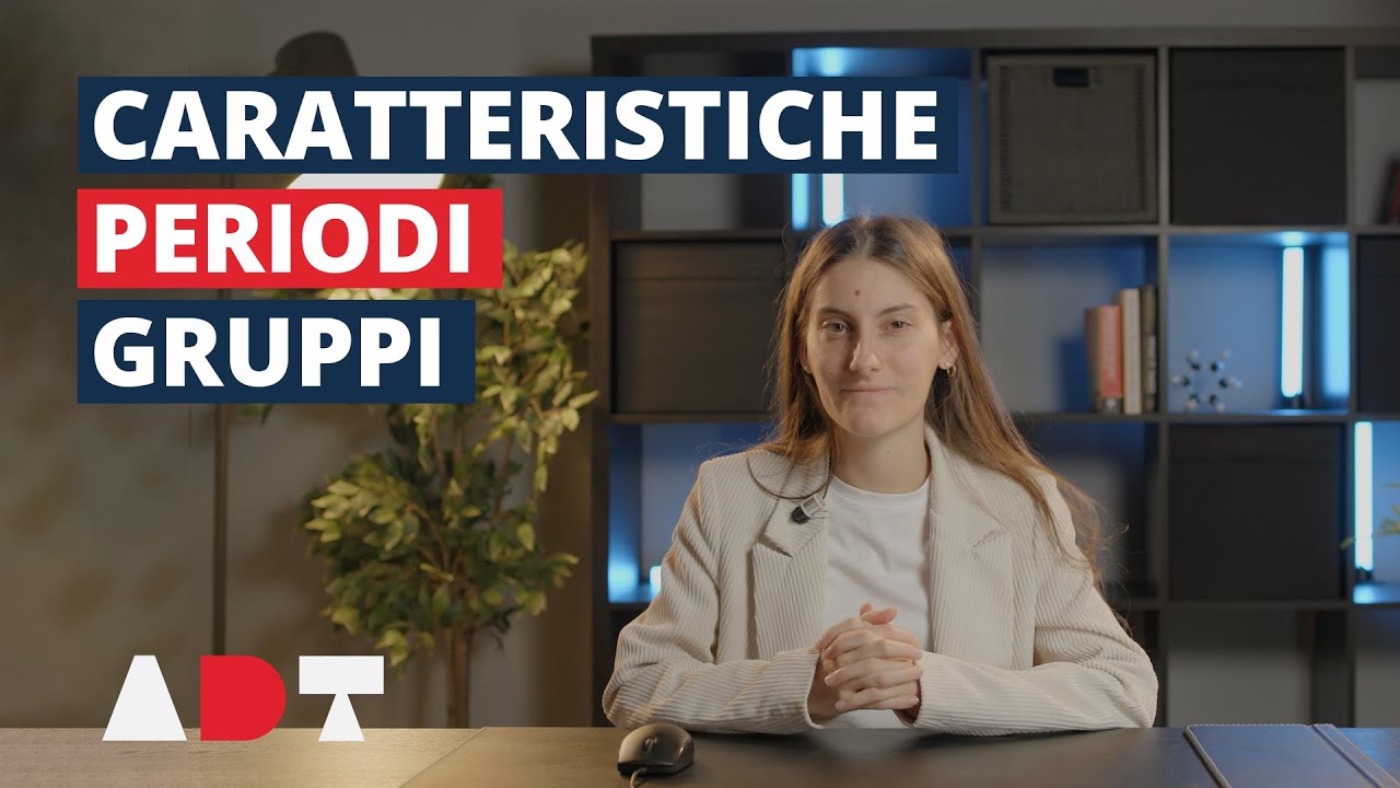 Gruppi e periodi della tavola periodica in meno di 5 minuti