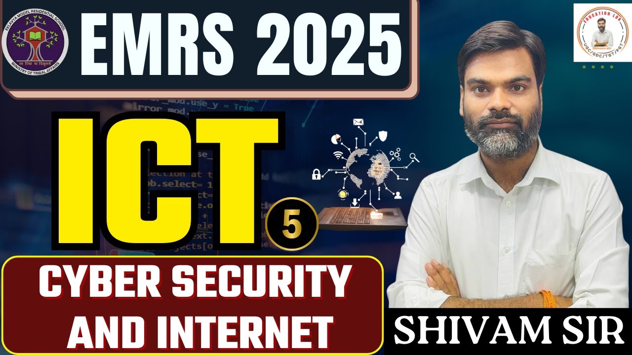 emrs new vacancy 2025 || emrs ict classes 2025 || EMRS Knowledge of ICT:Cyber Security, and Internet
