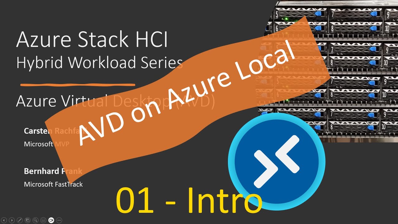 AVD On Azure Local - 01 Introduction