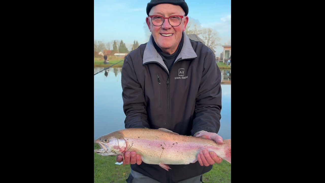 Zalm forel event op 24 januari 2026 bij forelvijver Onze Stek in Meijel #forelvissen #troutfishing