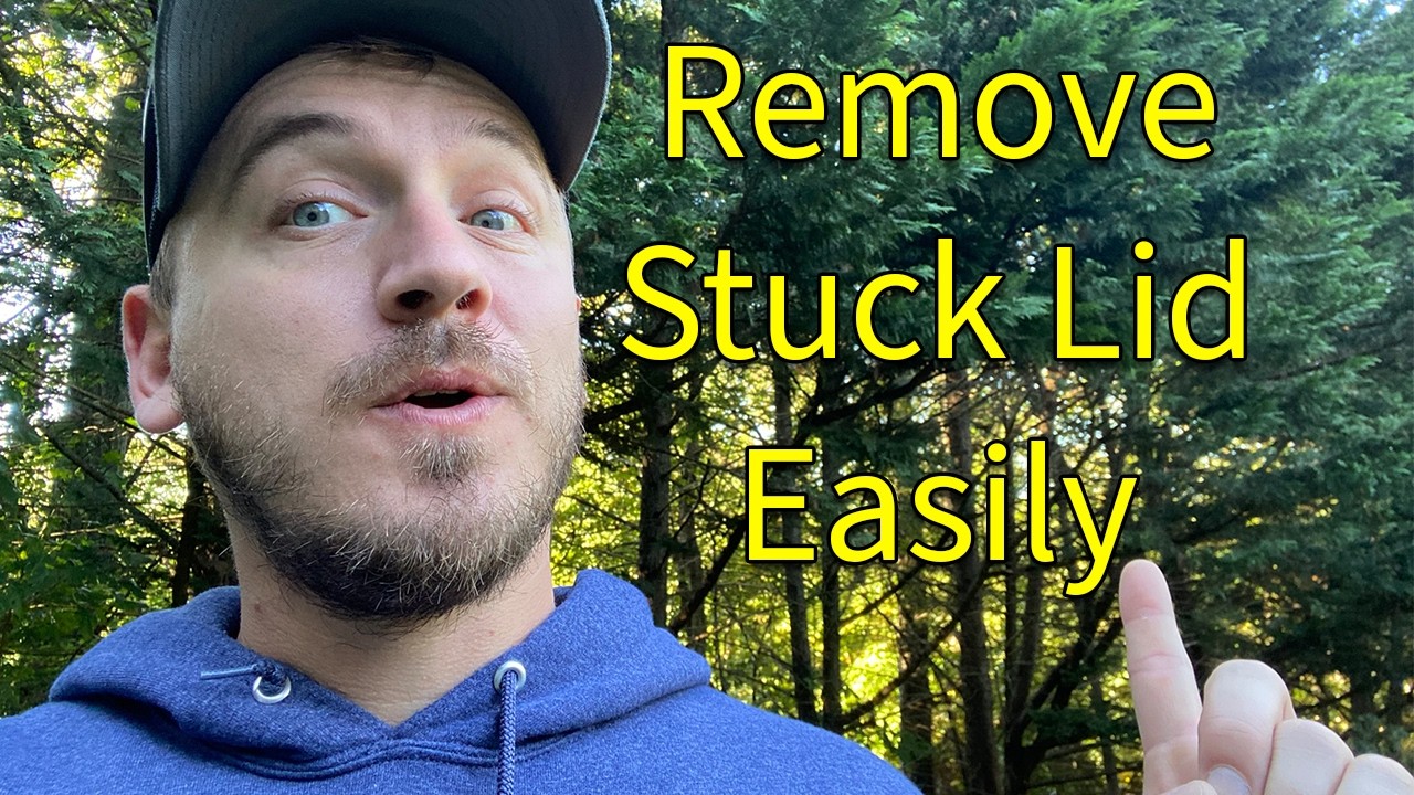 How To Remove A Lid Stuck On A Septic Tank