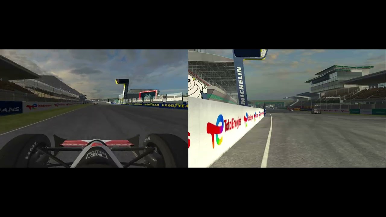 Mclaren MP4/4 Side-By-Side race | Circuit des 24 Heures du mans | Real Racing 3