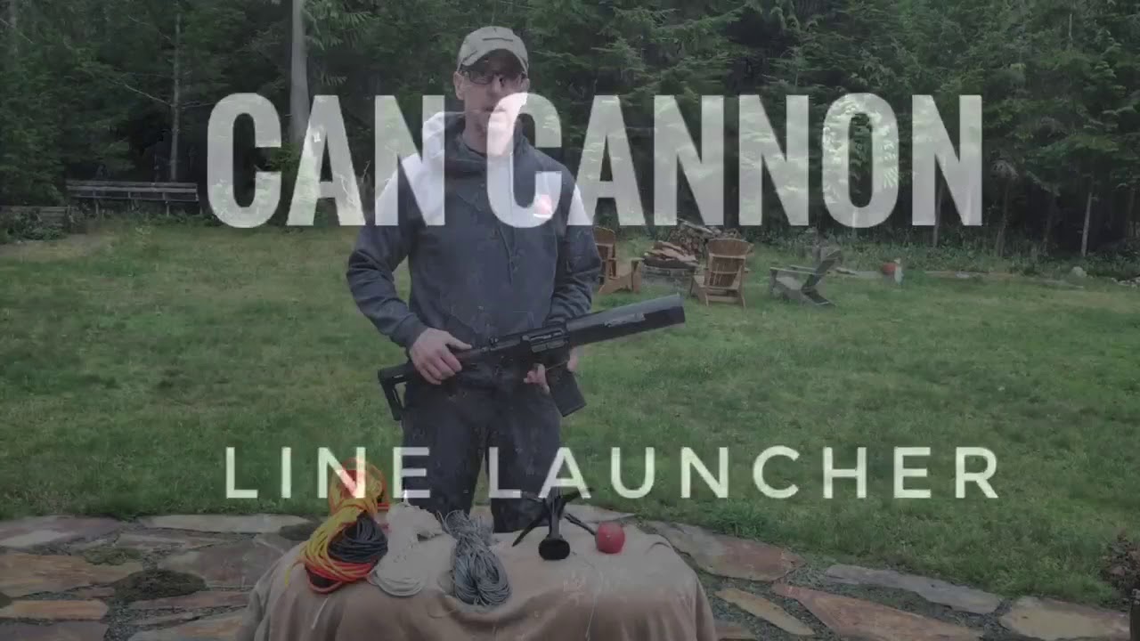 Xproducts can cannon rescue line launcher