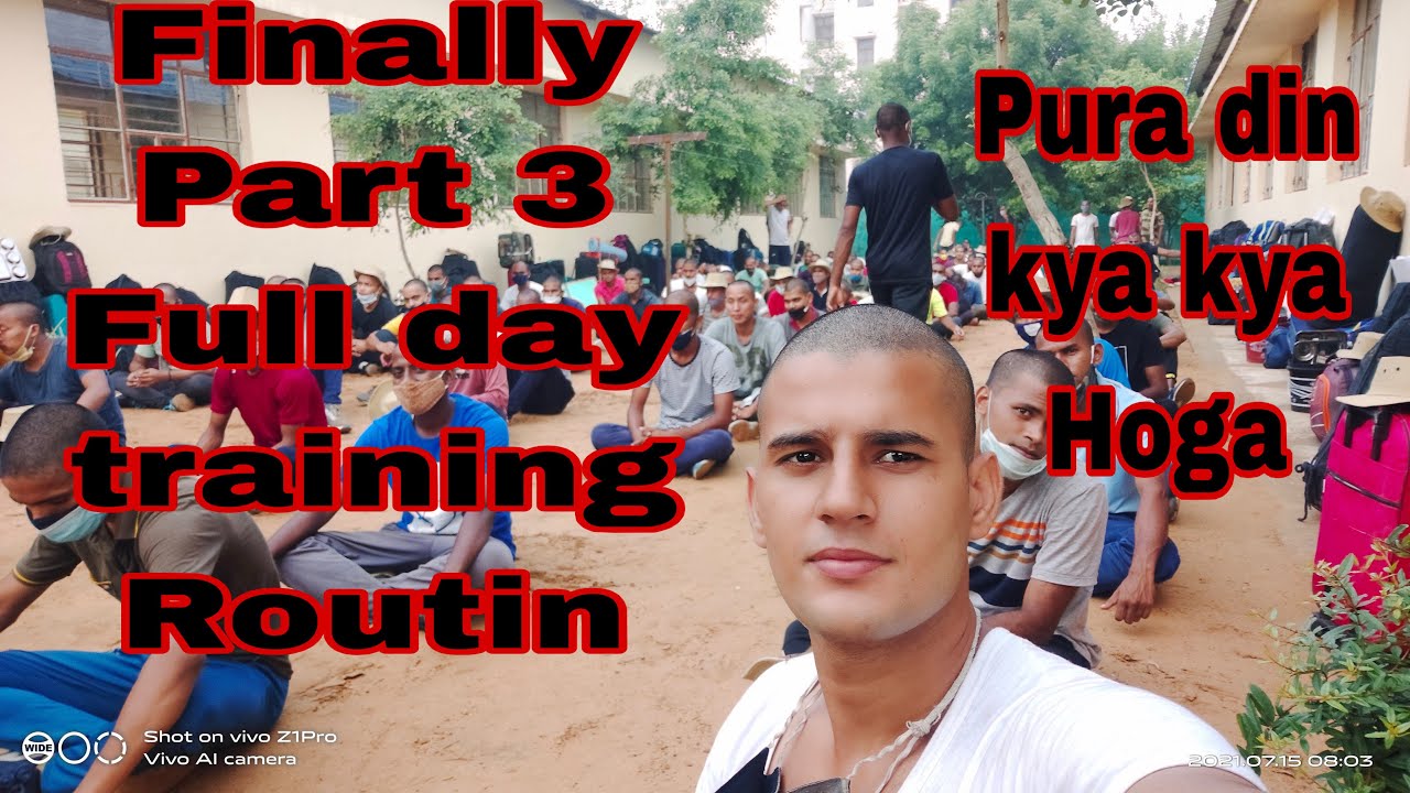 Part 3 SSC Gd Training Centre Full Day Routine #sscgd #bsf #crpf #itbp #ssb #cisf #assamrifles #nia 
