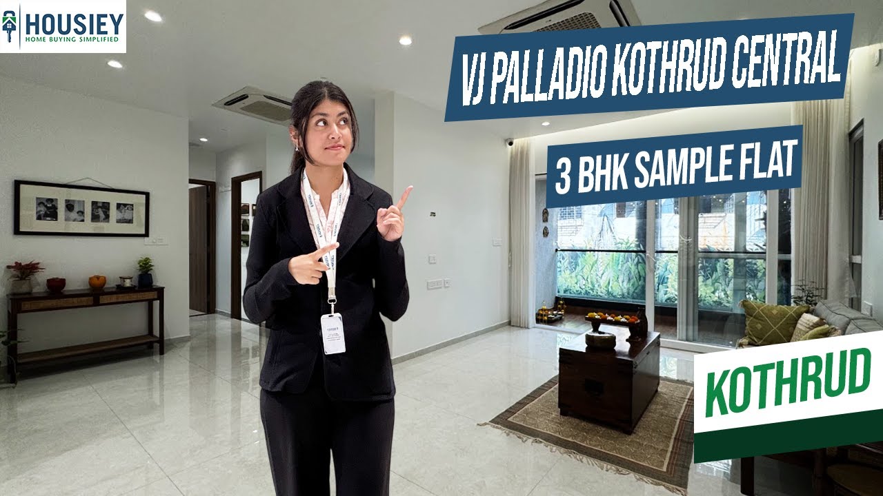 VJ Palladio Kothrud Central Pratik Nagar | Luxurious 3BHK Sample Flat Tour In Pune | Review 2026