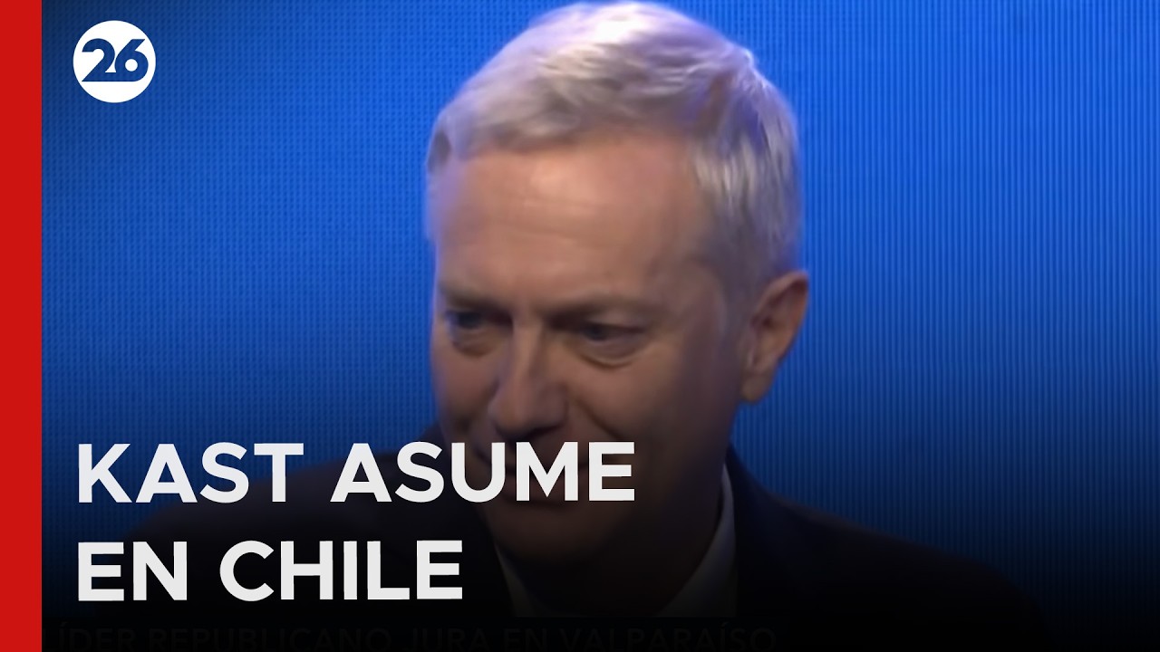 🇨🇱 CAMBIO DE MANDO | José Antonio Kast asume hoy la presidencia de Chile
