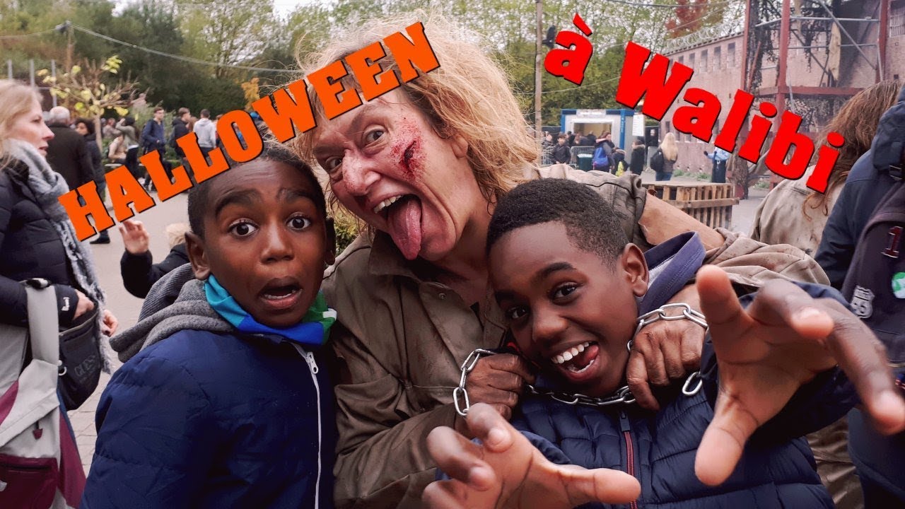 VLOG - HALLOWEEN à Walibi/ Bloc H, des Monstres... 🎃💀😱| K-BOYZ TV