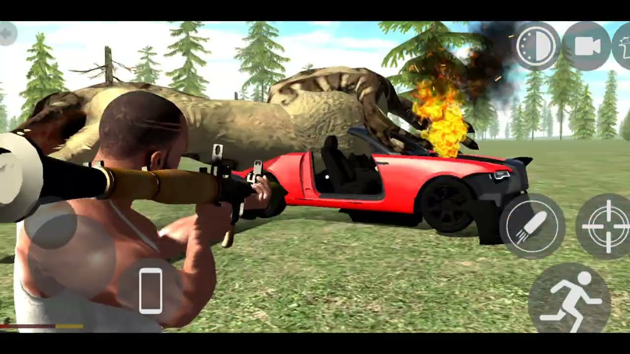 Indian Bike 3D Driving 💥 Open World Games 🎮 Franklin Fight Animal 🤯 Indian Bike Android Gameplay
