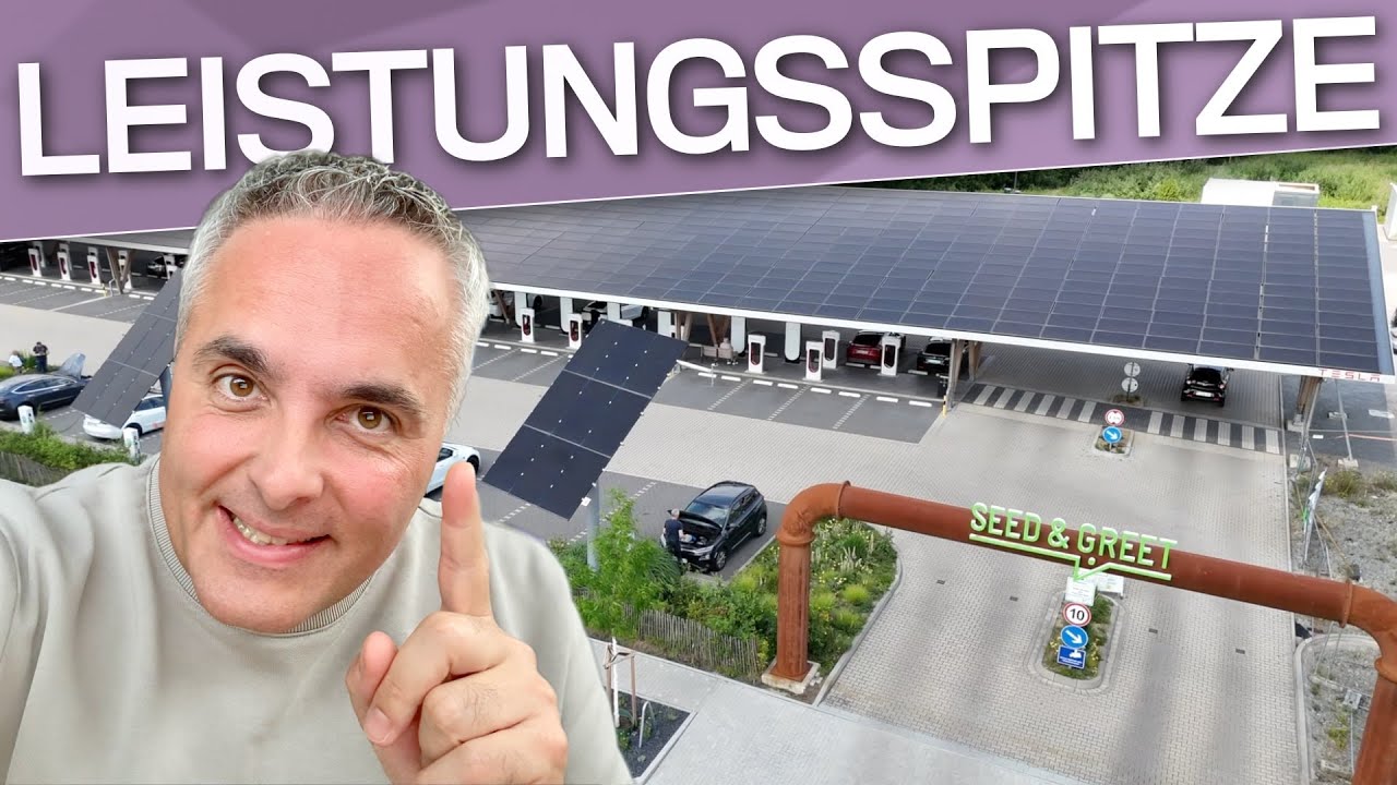 Das ist der Seed&Greet Ladepark Hilden (und so wenig wird geladen)!