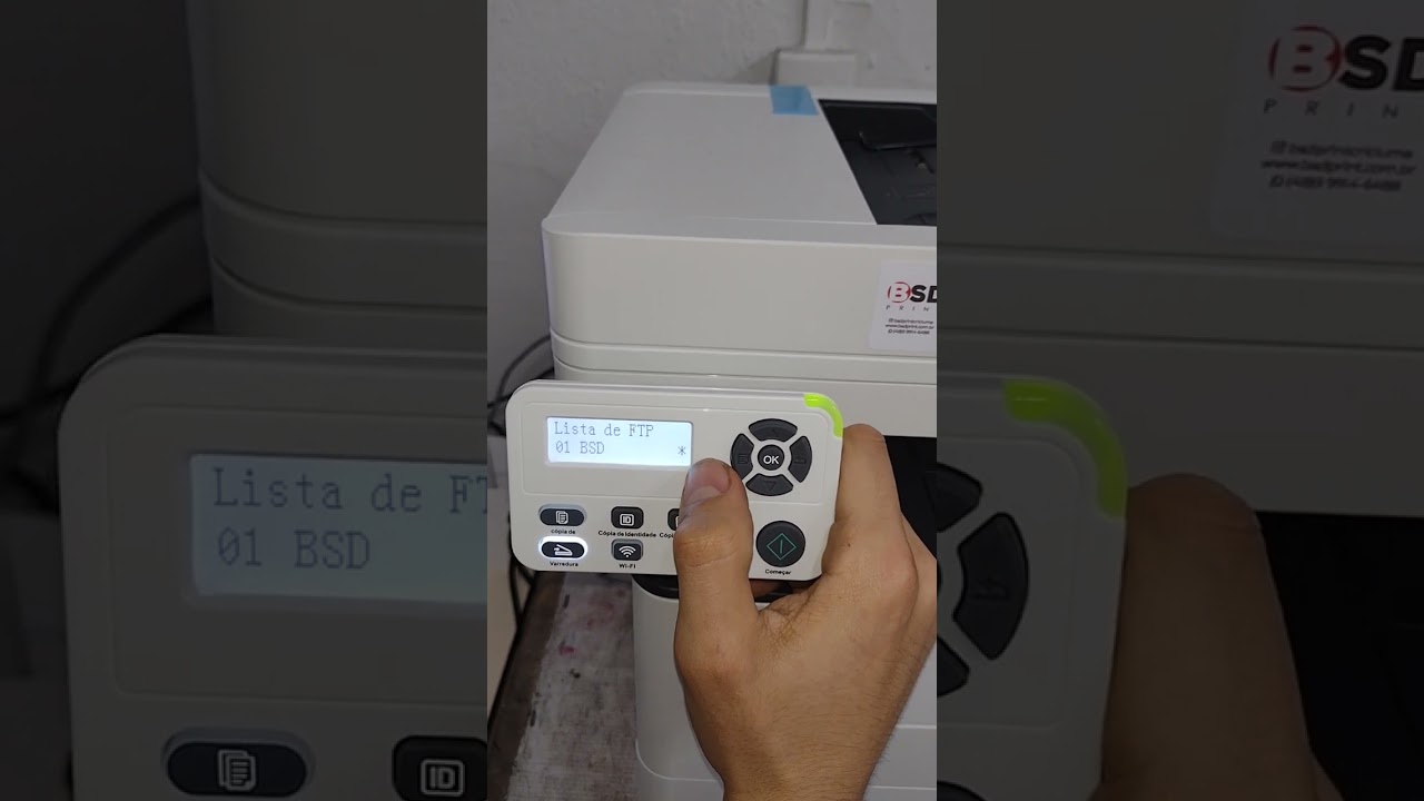 Scanner via FTP Pantum 7105