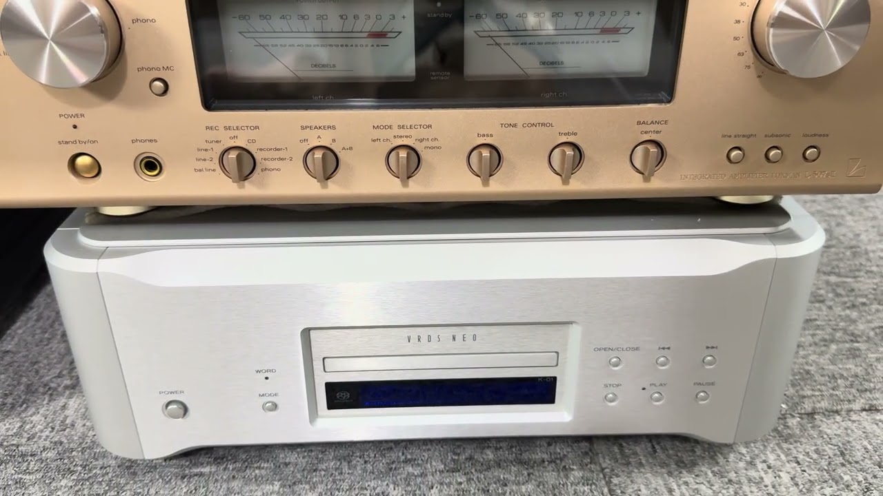 🧧Lâu lắm mới có hàng về⁉️Amply Luxman L507sii, L507f và Đầu CD Accuphase DP55 vs Esoteric K01 keng💥