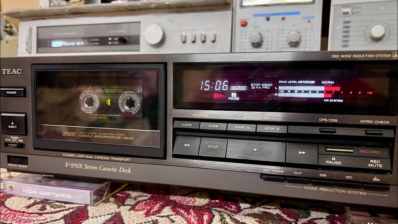 Teac V-970X и потраченные нервы, острожно - хрупкое! Тест на перегрузку