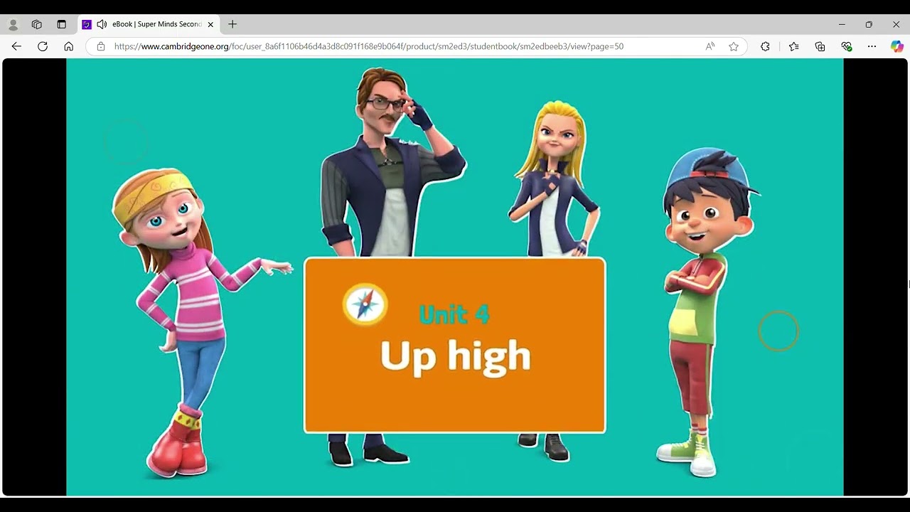 Super Minds 3 Unit 4